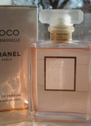 Chanel coco mademoiselle 100ml пафюмированная вода