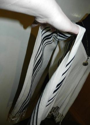 Натуральная-хлопок,трикотажная блузка-туника,бохо,большого размера,h&m4 фото