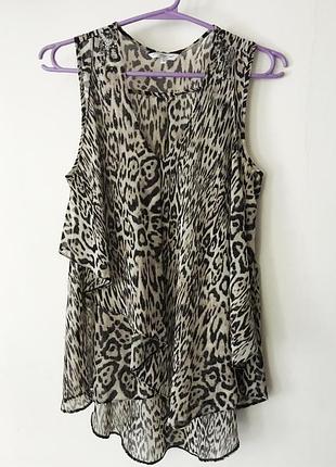 Шифоновая летящая блуза