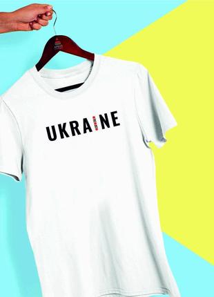 Футболка з принтом "ukraine" push it