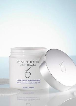 Zein obagi zo skin health complexion renewal pads салфетки для ухода за кожей лица, склонной к акне, 60 спонжей