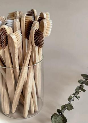 Зубні щітки натуральні бамбук