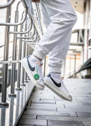 Кросівки жіночі nike Da5380-102 blazer low 77 vintage white black/кросівки жіночі найк блейзер вінтаж