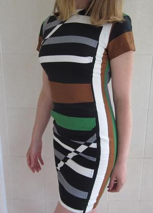 Дизайнерское льняное платье  derek lam2 фото