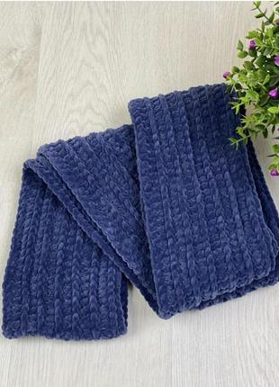 Велюровий шарф4 фото