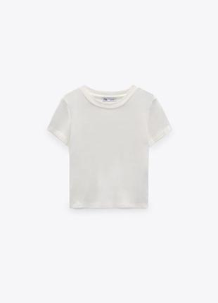 Zara футболка топ xs s m5 фото