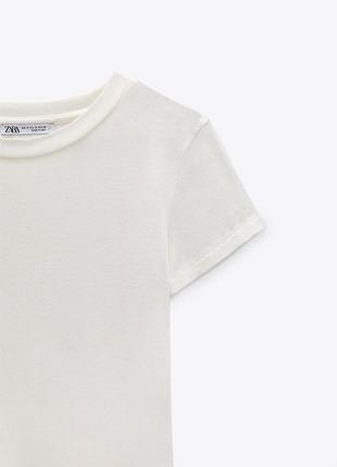 Zara футболка топ xs s m4 фото