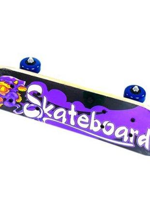 Скейт с принтом "skateboard"