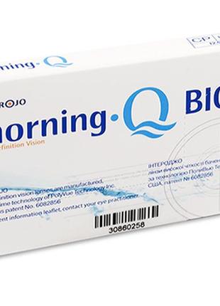 Контактные линзы "morning q bio" 1 мес.