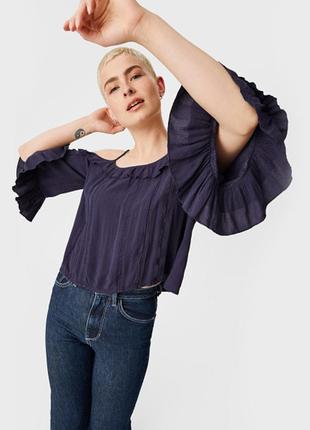 Блуза жіноча, розмір євро 40, колір синій