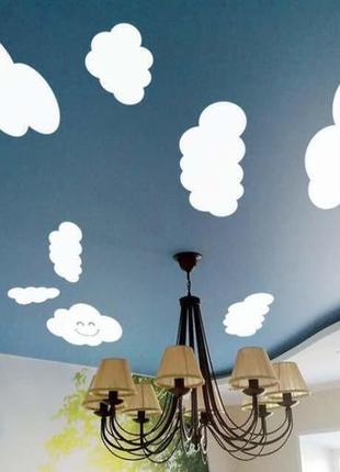 Наклейка на потолок «облака»