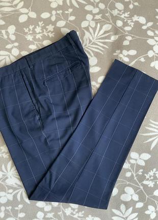 Брюки zara, клетка, 52