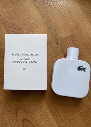 Lacoste eau de l.12.12 blanc (тестер) 100 ml.