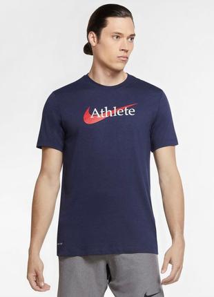 Футболка nike athlete swoosh dri-fit