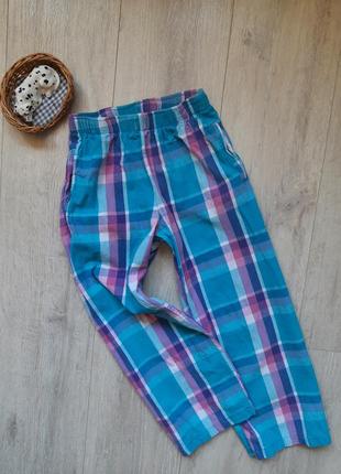 Штани з фланелеві для дівчинки