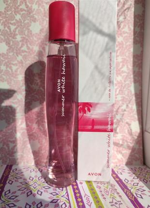 Туалетна вода summer white hawaii avon