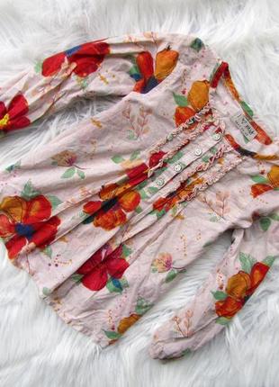 Стильная кофта блузка рубашка с длинным рукавом next