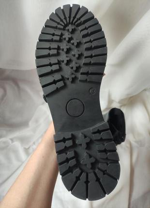 Mexx жіночі чорні шкіряні черевики fire4 фото