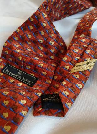 Красива шовкова краватка з кролика3 фото