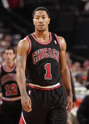 Баскетбольний майка (джерсі) adidas nba chicago bulls №1 derrick rosen