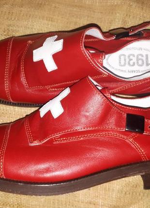 41р-28 см шкіра нові стильні туфлі 1930 scarpe artigianali made in italy