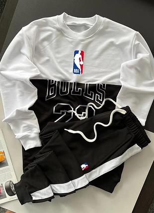 Чоловічий спортивний трикотажний костюм chicago bulls