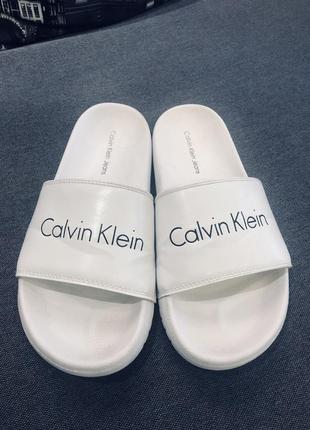 Шлепки calvin klein