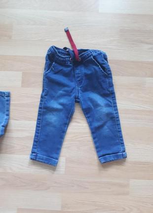 Лот джинсів на хлопчика 12- 18 місяців ( на зріст 86)4 фото