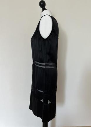 Маленьке чорне шовкове плаття topshop5 фото