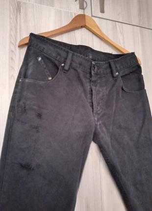 Чорні, завужені джинси brian dales denim mens jeans чоловічі штани штани денім skinny italy3 фото