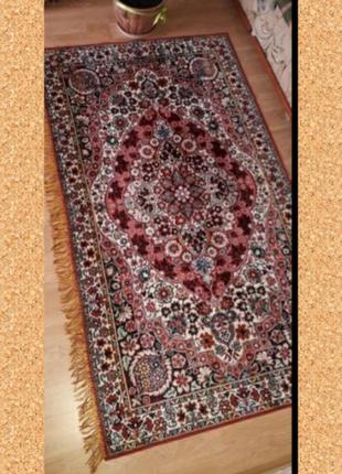 Вінтаж гдр 80-х🔥часи ссср килимок килимове натуральної. покривало-дивандек 210×145см супер якість(шовк,віскоза)