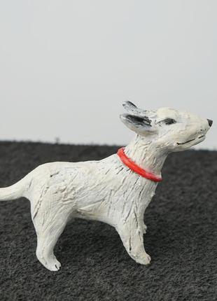 Статуетка бультер'єр кераміка3 фото