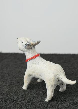 Статуетка бультер'єр кераміка4 фото