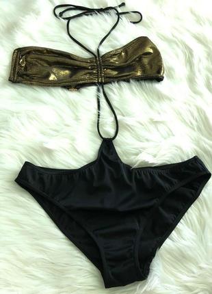 Купальник гліттер пайетка хамеліон від asos swim