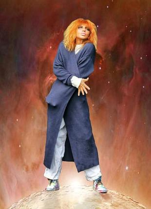 Плотный трикотажный кардиган zara вязаный из вискозы длинный макси пальто летнее