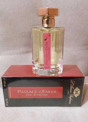 L`artisan parfumeur passage d`enfer eau d`encens💥оригинал 0,5 мл распив аромата затест3 фото