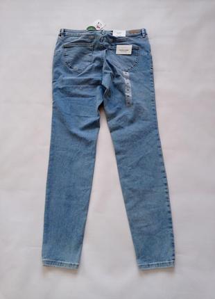C&a. джинсы скинни голубые.6 фото