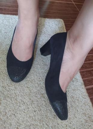 Зручні шкіряні туфлі від jennyby ara,p.41-41,5