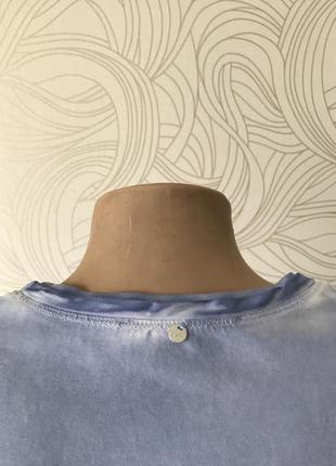 Комбинированная блуза «dako»2 фото