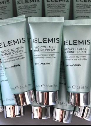 Крем для обличчя морські водорості elemis pro-collagen marine cream 15 мл