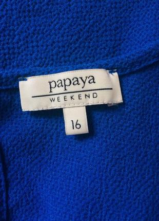 Надзвичайно красива брендовий блуза з баскою,приховує недоліки,papaya!8 фото