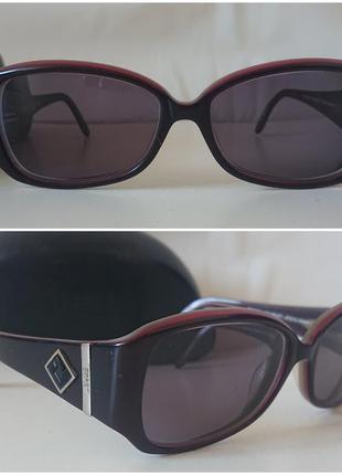Вінтажні брендові окуляри оправа з футляром2 фото