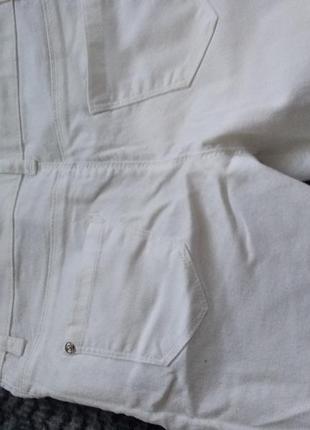Білі джинси стрейч2 фото
