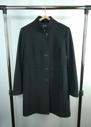 Оригинальное шерстяное пальто benetton1 фото