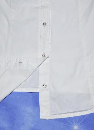 Жіноча біла сорочка edc з довгим рукавом7 фото
