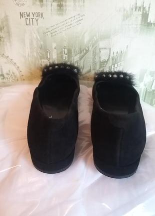Брендовые шикарные замшевые туфли лодочки daniel footwear 38 размера испания6 фото