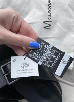 Сандалии (шлёпанцы) мужские massimo dutti