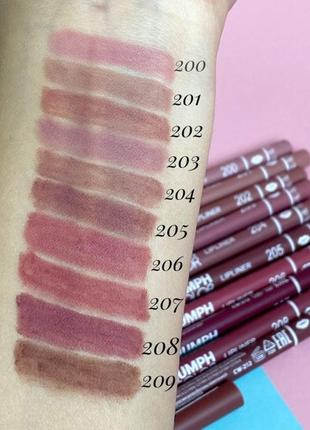 Олівець для губ тріумф triumph of color lipliner -2 фото