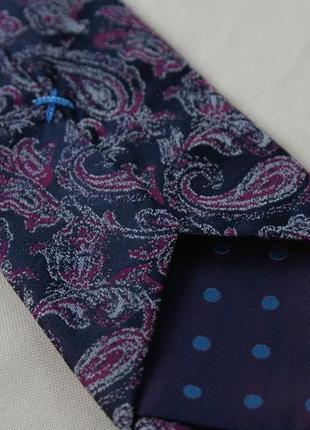Брендова шовкова краватка галстук шовк5 фото