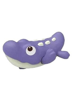Игрушка для ванной 368-2, заводная 10 см (фиолетовый)